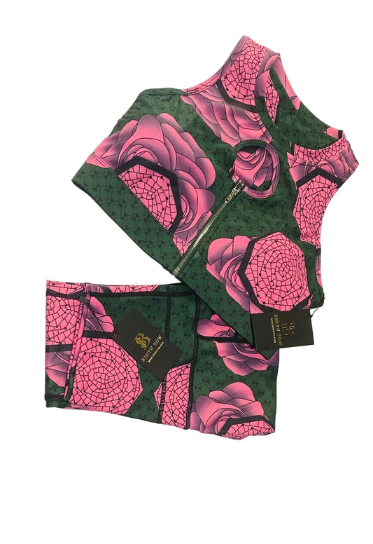 Lightweight Breathable Activewear Crop Sports Sets