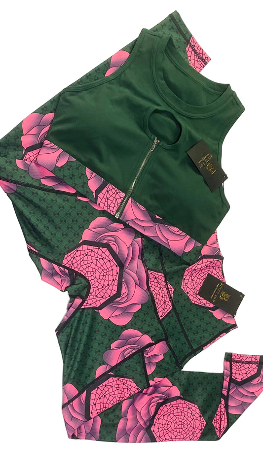 Lightweight Breathable Activewear Crop Sports Sets