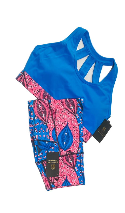 Two Pieces Sports Sets Compression Wear