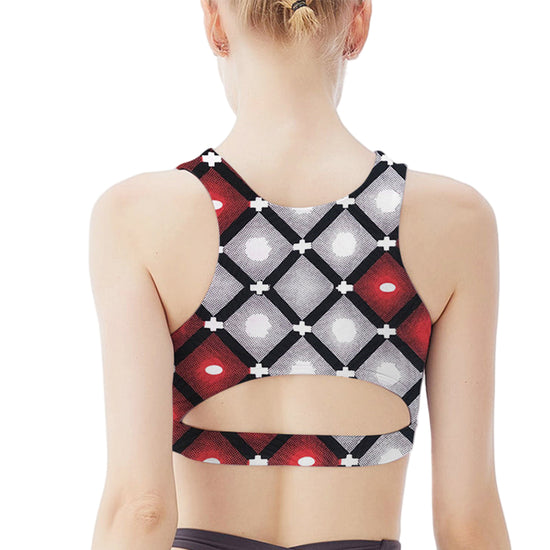 African Pattens Sports Set, 77% Polyester, 23% Spandex
